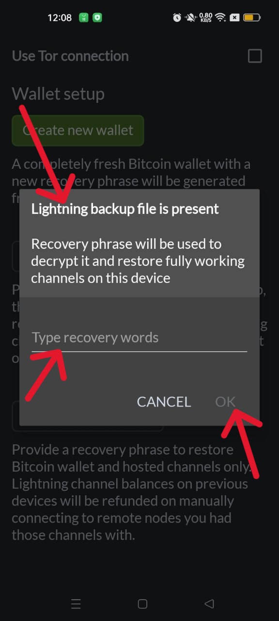 Restore with Backup 3